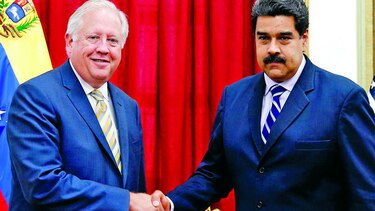 Maduro se reunió con el subsecretario de Estado de EU