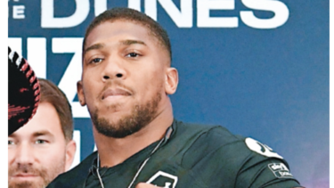 Joshua no defenderá títulos antes de octubre