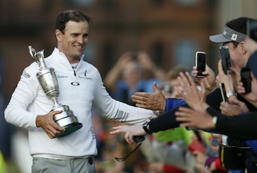 El estadounidense Zach Johnson gana el Abierto Británico