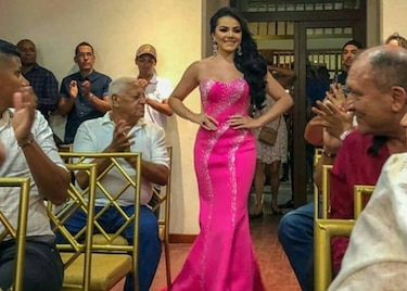Grace Marlene Cano es la soberana de Calle Abajo de Las Tablas para el Carnaval 2020
