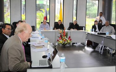 TE presenta detalles del proceso electoral a obispos
