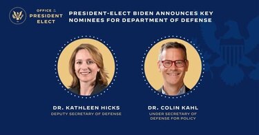 Biden nomina a la primera mujer número dos del Pentágono