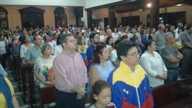 Venezolanos residentes en Panamá organizan misa de acción de gracias