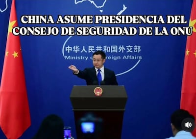China asume presidencia del Consejo de Seguridad de la ONU priorizando alianza con Panamá