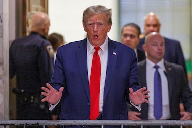 La empresa de Trump cae un 10% en bolsa tras ser declarado culpable en juicio penal