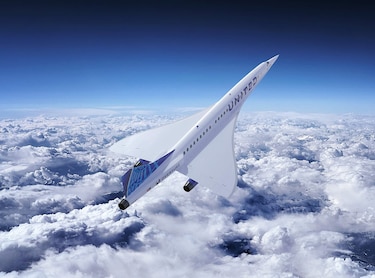 United Airlines quiere volar con aviones supersónicos