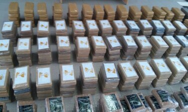 Senan se incauta de 350 paquetes de supuesta cocaína