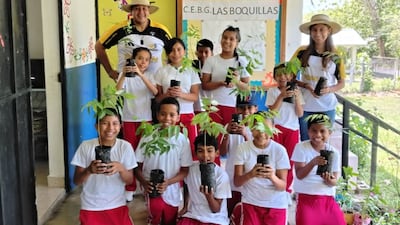 Cobre Panamá y FEDHUPA ya siembran el futuro de más de 1,000 estudiantes panameños