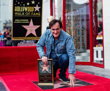 Quentin Tarantino consigue su estrella en el Paseo de la Fama de Hollywood