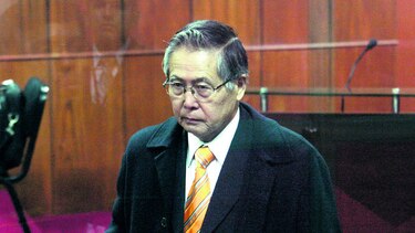 Alberto Fujimori fue internado en una clínica por crisis de hipertensión