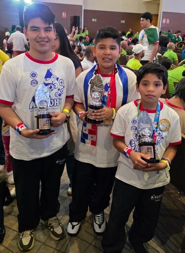 Niños panameños brillan en el Campeonato Internacional de Cálculo Mental