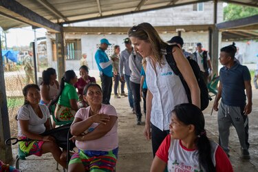 La migración infantil por la selva del Darién crece un 40%