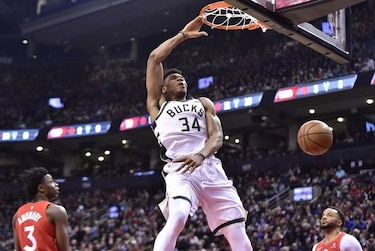 Bucks desactivan a Raptors y demuestran por qué dominan el Este en la NBA