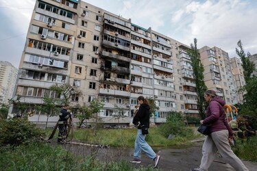 Zelenski informa de ataque a Kiev con misiles y drones y pide “mas presión sobre Rusia”