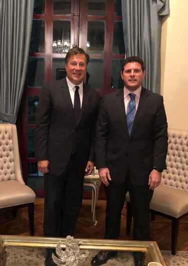Damián Merlo, el lobista cercano a los Martinelli, invitado a la toma de posesión de Mulino en Panamá