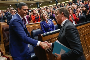 El Congreso español reelige al socialista Pedro Sánchez como presidente del Gobierno