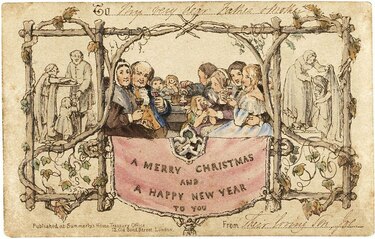 Quién fue Henry Cole, el filántropo inglés que inventó las tarjetas de Navidad para ‘no quedar como un maleducado’