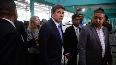 Moncada Luna acude a audiencia para verificar que cumple con el régimen de libertad vigilada