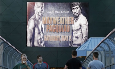 Las Vegas espera enormes ganancias por pelea Mayweather-Pacquiao