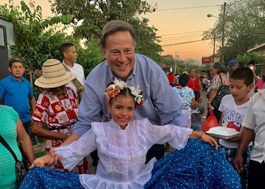 Expresidente Juan Carlos Varela reaparece sigilosamente en Veraguas