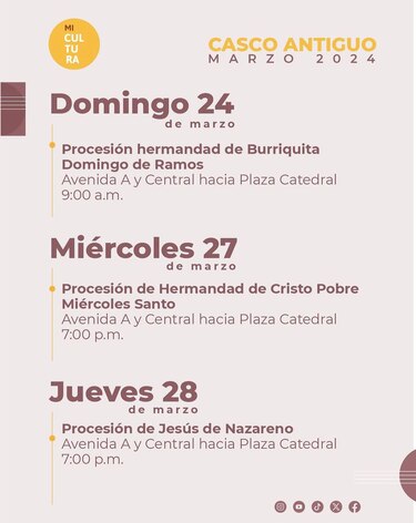 No te pierdas estas actividades para los fines de semana del 15 al 31 de marzo