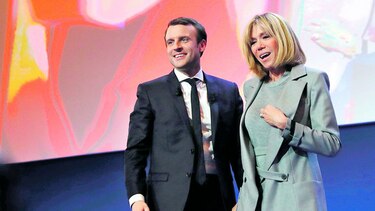 Los Macron, historia de amor atípica