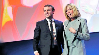 Los Macron, historia de amor atípica
