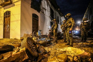 43 heridos deja atentado con coche bomba en Colombia