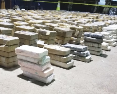 2021 cerrará con decomisos récord de drogas; van 98 toneladas
