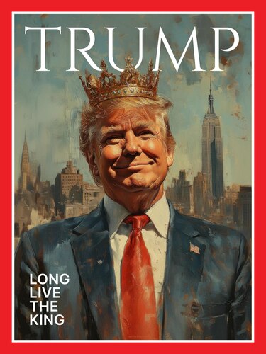 La Casa Blanca equipara al presidente Donald Trump con un rey