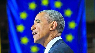 Obama, a favor de la integración europea