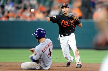 Rubén Tejada, bajado a la Triple A por los Orioles