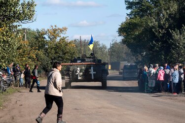 Ucrania recupera 500 kilómetros de territorio de Jersón, según Zelenski