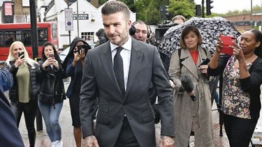 Beckham, seis meses sin permiso de conducir