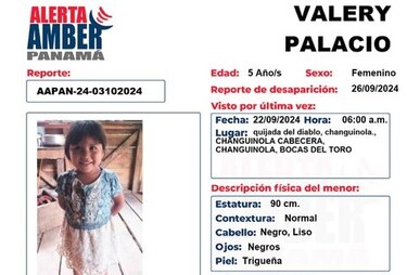 Activan la Alerta Amber por la desaparición de una niña de 5 años