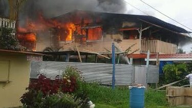 Se reporta incendio en Isla Colón, Bocas del Toro