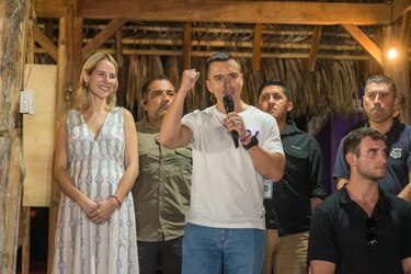 El empresario Daniel Noboa, presidente electo de Ecuador