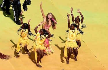 Shakira, Madonna, Justin Bieber, Coldplay y BTS protagonizan el primer show de medio tiempo en la historia de los Mundiales