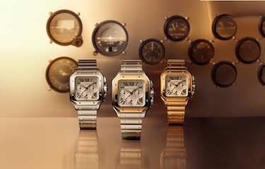 Santos de Cartier Cronógrafo: una pieza que desafía el tiempo con elegancia
