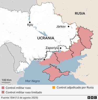 Trump y Putin concluyen la cumbre en Alaska sobre la guerra en Ucrania con avances pero sin un acuerdo
