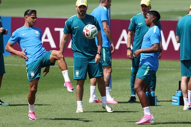 Brasil sale con Vini, Raphinha e Igor Thiago; Marruecos puebla el medio con Brahim arriba