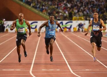 Gatlin gana los 100 metros en Bruselas con 9.98 segundos