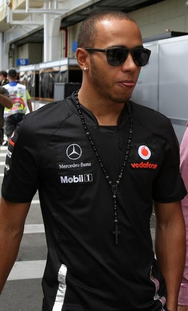 Hamilton, fascinado por Federer, Mandela y Prince