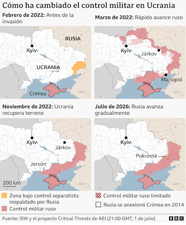 Lo que una investigación de la BBC revela sobre la red de ‘cárceles de tortura’ de Rusia en Ucrania