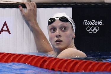 Ledecky, a la final de los 800 metros libres con récord olímpico