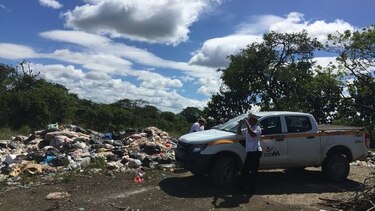 Piden apoyo a la AAUD para sanear vertedero municipal Macaracas