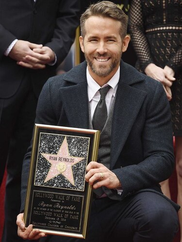 Ryan Reynolds recibe su estrella en Hollywood