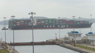 Tránsito número 500 por el Canal de Panamá sufrió atraso en Agua Clara