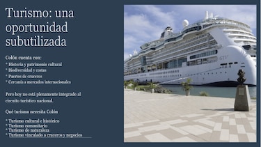 Inversión y planificación, ejes para reactivar Colón y reducir la desigualdad