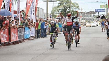 Carlos Samudio se impuso en la etapa de la Vuelta a Chiriquí